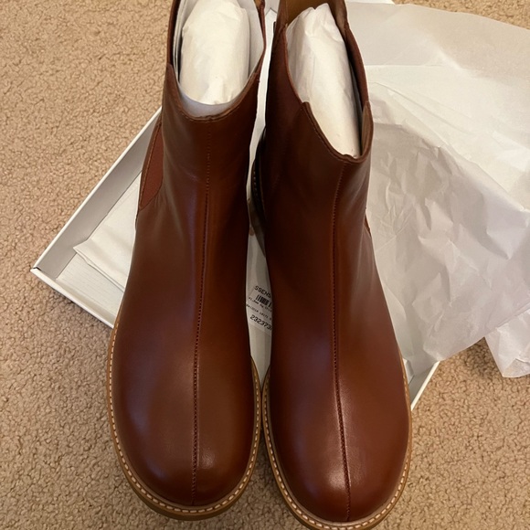 See by Chloe Tan Bonni Chelsea Boots new in box IT41 - Picture 7 of 11